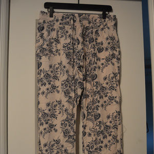 Women's floral patterned pants